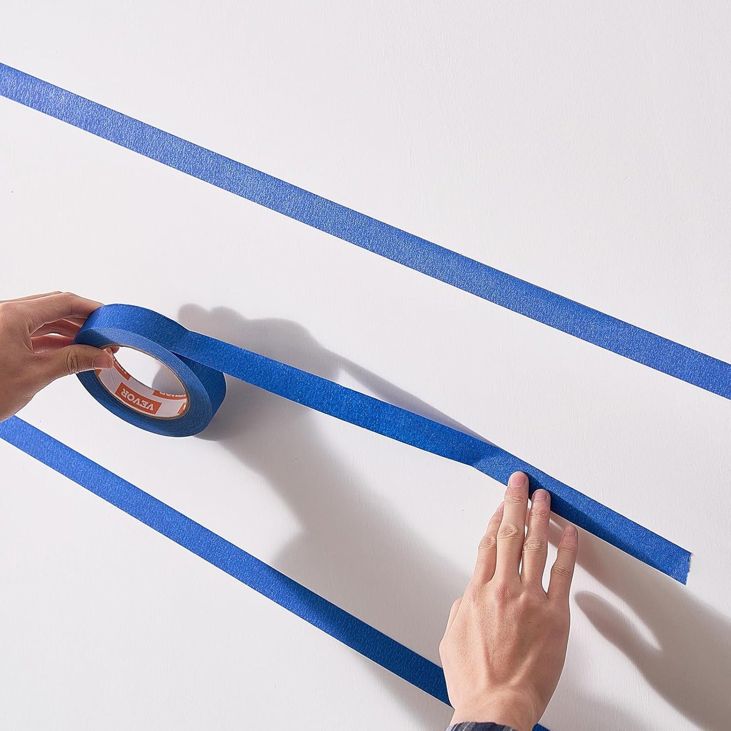 Painters Tape 1 Inch Wide (0.94 in X 60 Yds) 6 Rolls Blue Painter Masking Tape