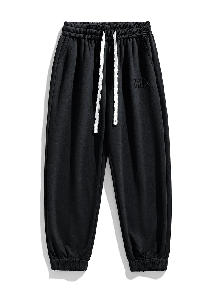 Men's Jogger Cotton/Polyester Sweatpants Big Size 8XL 7XL 6XL Sports Baggy Pants Sting Banding Hip Hop Loose Harem Trousers