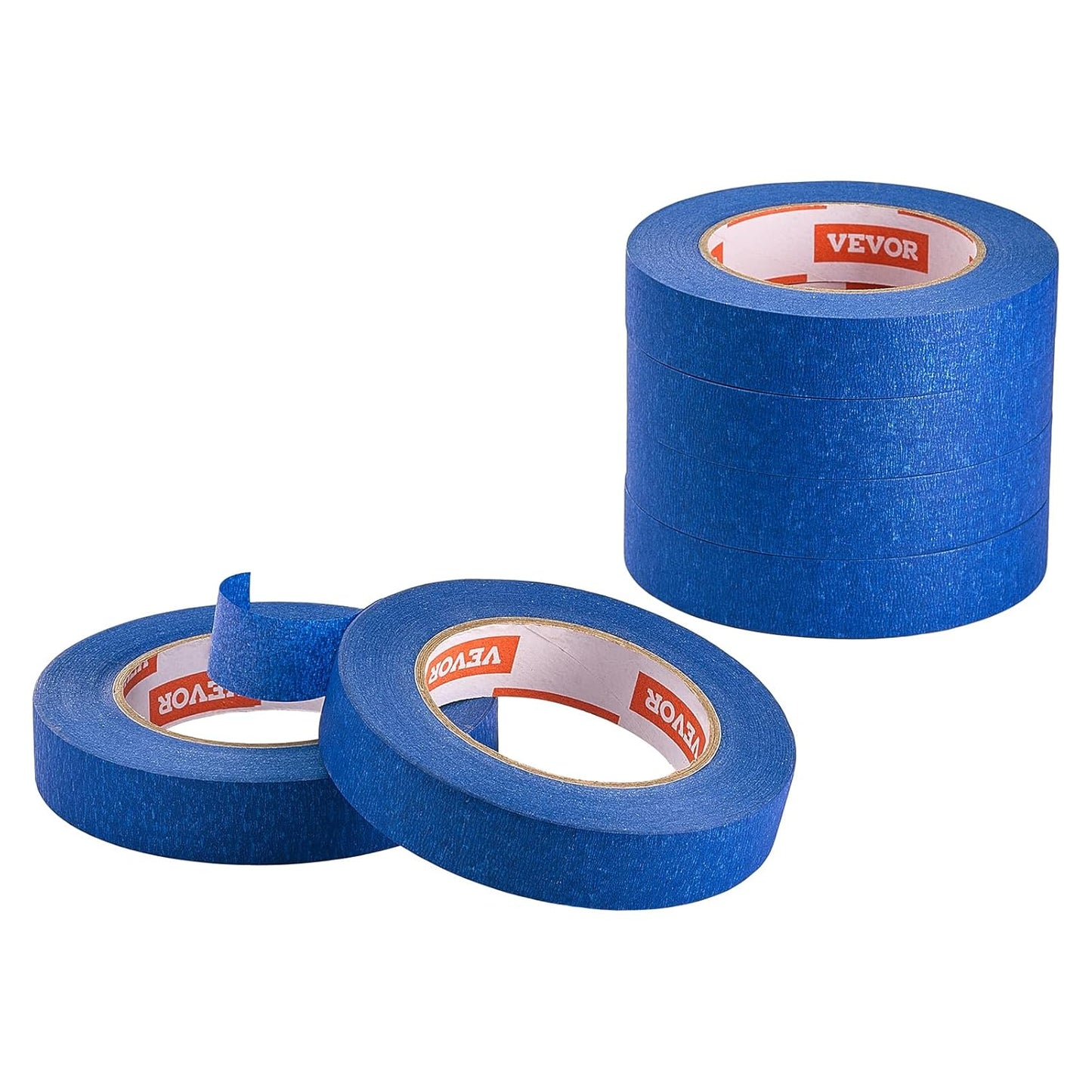 Painters Tape 1 Inch Wide (0.94 in X 60 Yds) 6 Rolls Blue Painter Masking Tape