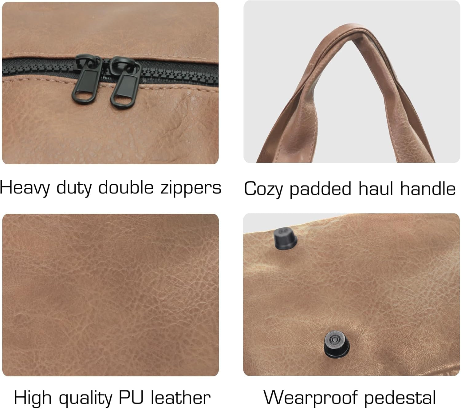 Gym Duffel Bag, Gym Bag with Waterproof Shoe Pouch, Weekend Travel Bag with a Water-Resistant Insulated Pocket