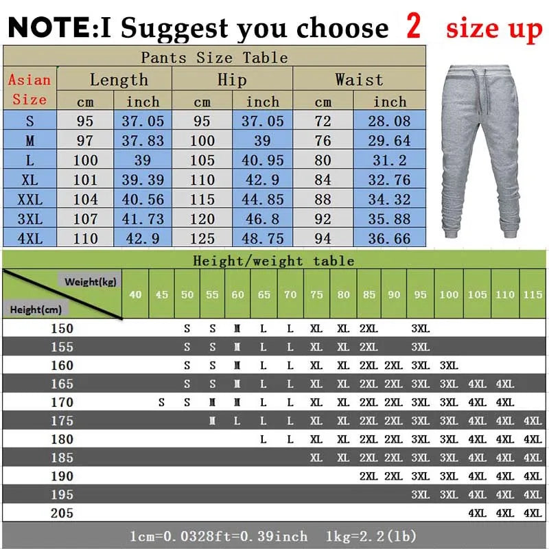 Men Casual Sports Pants Running Workout Jogging Long Pants Gym Sport Trousers for Men Jogger Sweatpants