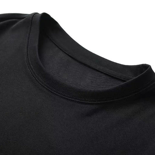 Brand Letter Pattern Fashion T-shirt Summer Daily Short Sleeved Round Neck T-shirt Casual Street Wear Harajuku T-shirt