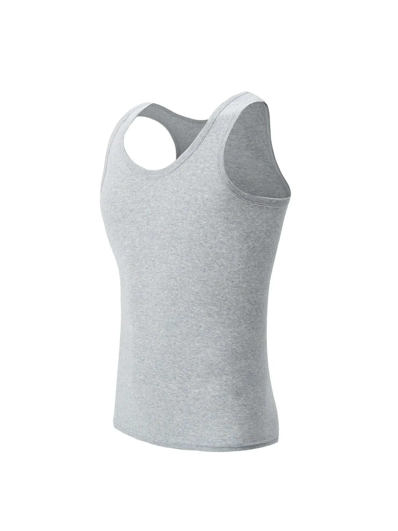 1/3 Pack Four Seasons Men's Cotton Joker Vest Teenagers Simple Fit Sports Fitness T-shirt Middle-aged Casual Sleeveless T-shirt