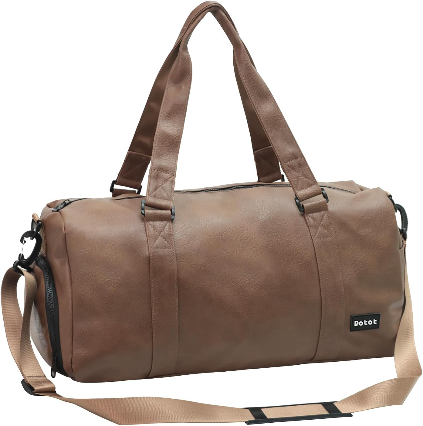 Gym Duffel Bag, Gym Bag with Waterproof Shoe Pouch, Weekend Travel Bag with a Water-Resistant Insulated Pocket