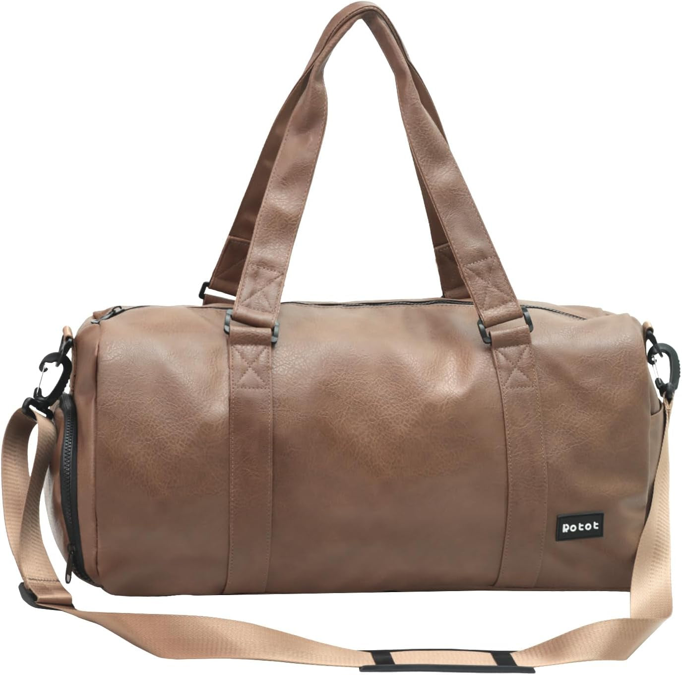Gym Duffel Bag, Gym Bag with Waterproof Shoe Pouch, Weekend Travel Bag with a Water-Resistant Insulated Pocket